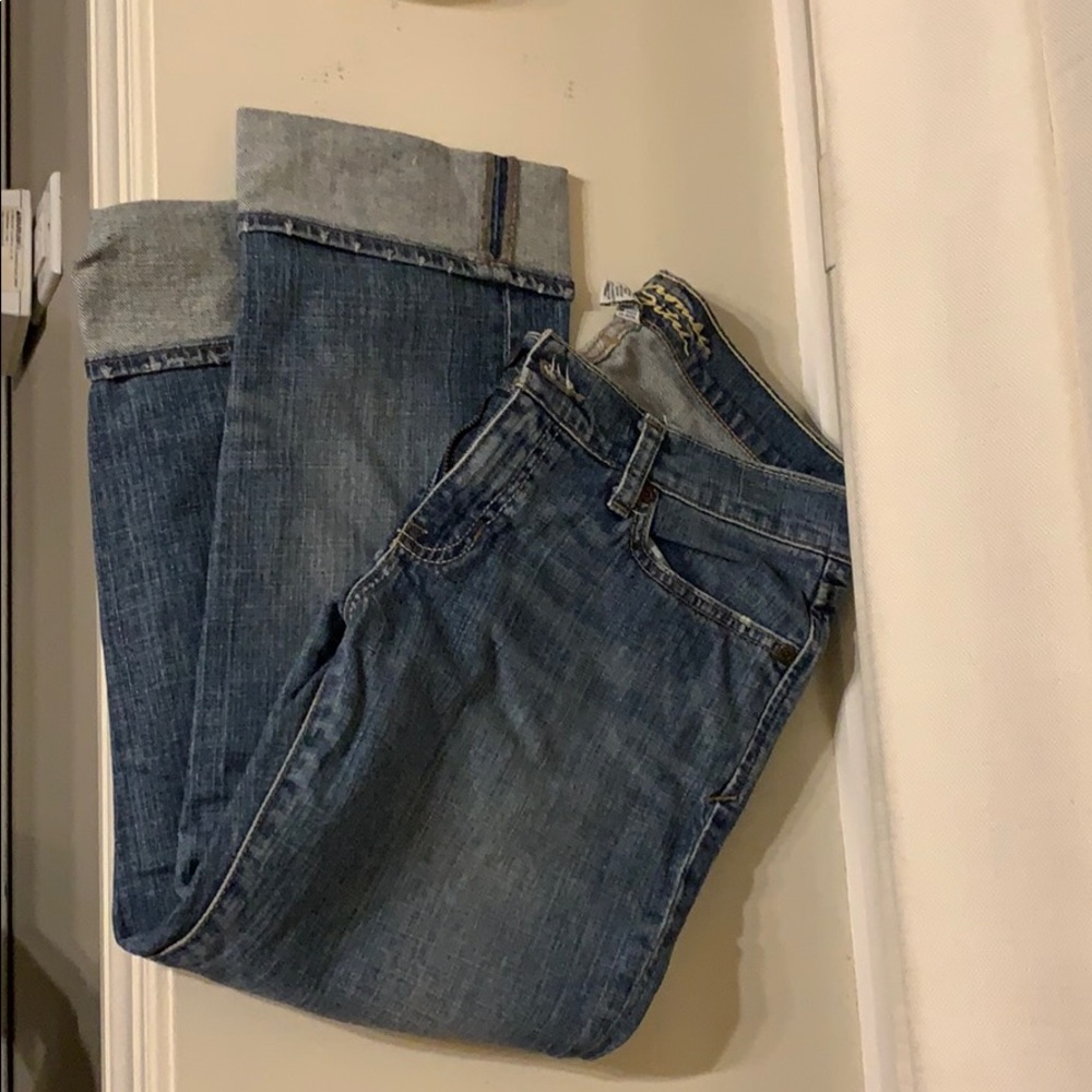 Abercrombie and Fitch cropped jeans